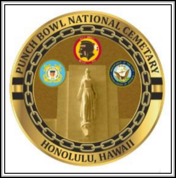 photograph of 2019 Challenge Coin (back)