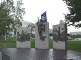 photograph of Vietnam Memorial in Albany 