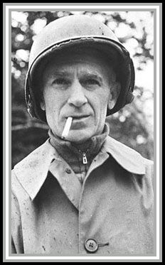 photograph of Scripps-Howard War Correspondent Ernie Pyle.