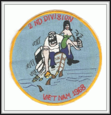 scan of 2nd division patch