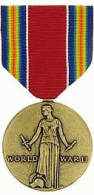 photograph of World War II Victory medal