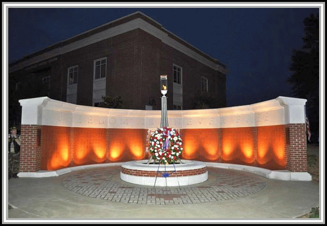 photograph of the Veterans Memorial