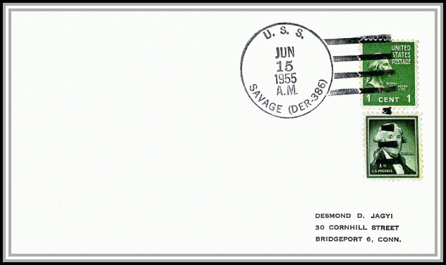 scan of DER-386 postmark (1955)