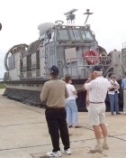 photograph of Landing Craft Air Cushions (LCAC)