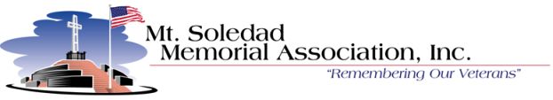 Mt. Soledad Memorial Association, Inc. "Remembering Our Veterans"