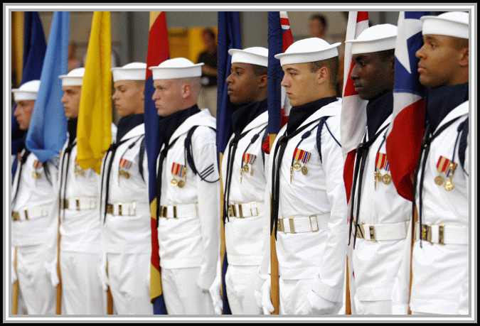 photograph of United States Naval Honor Guard
