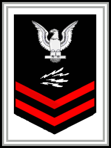 Radioman second class insignia