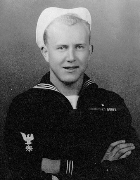 photo of QM1c Gerald O. Day - 1943 (22 years old)