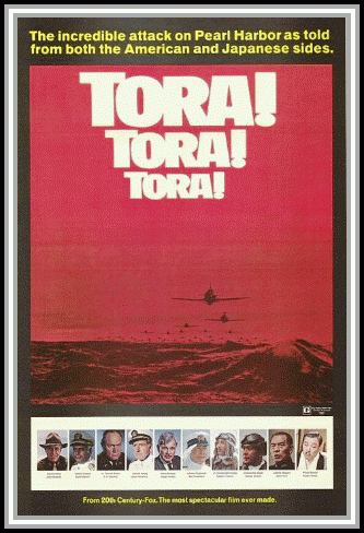 scanned copy of poster for the movie Tora! Tora! Tora!