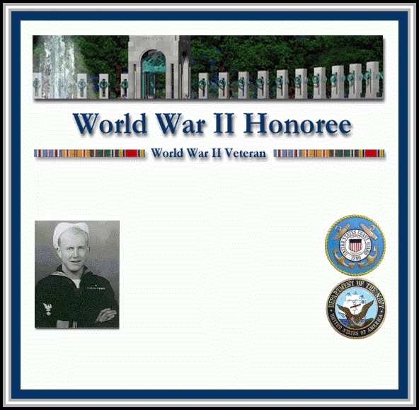 scan of World War II Registry at the National World War II Memorial