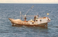 photograph of a Vietnamese junk