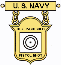 image of U.S. Navy Distinguished Pistol Shot medal