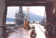 photograph of the USS King