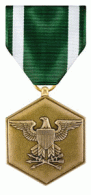 photograph of Navy Commendation Medal with Combat "V" 