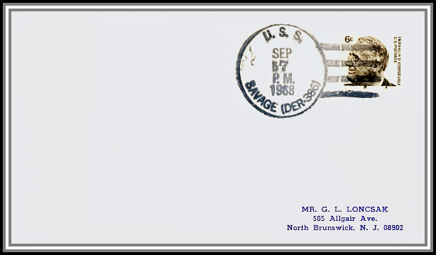 scan of DER-386 postmark (1968)