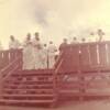 A stand that is built on the rim of the Kilauea Iki crater.