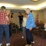 Linda Hansen, Elaine Pizzola, Margerat Farley, and Augie Chase