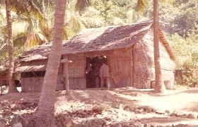 photograph of Vietnamese hut