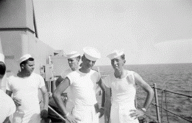photograph of unidentified sailors