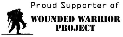 Proud Supporter of Wounded Warrior Project